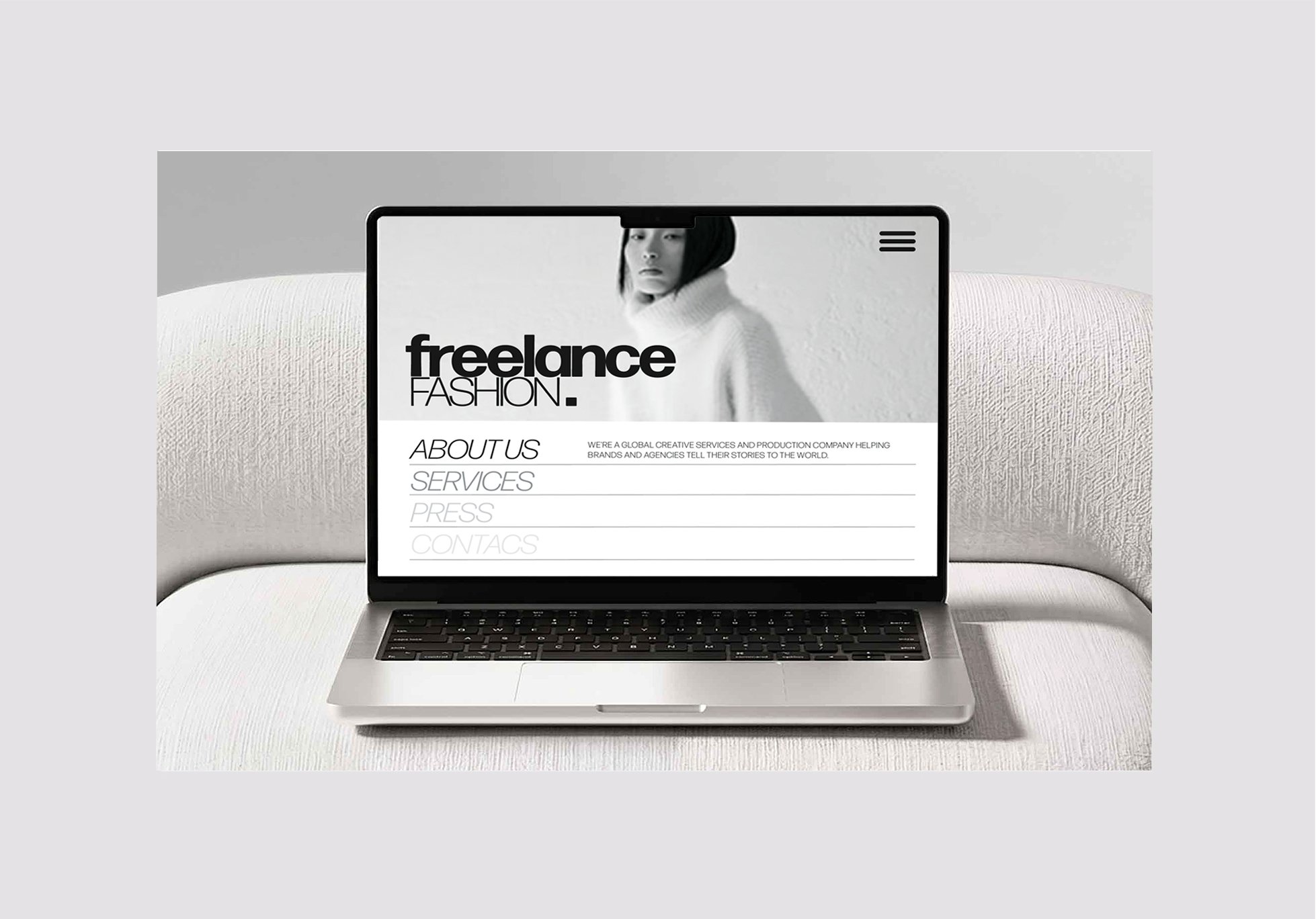 Freelance Fashion - Website