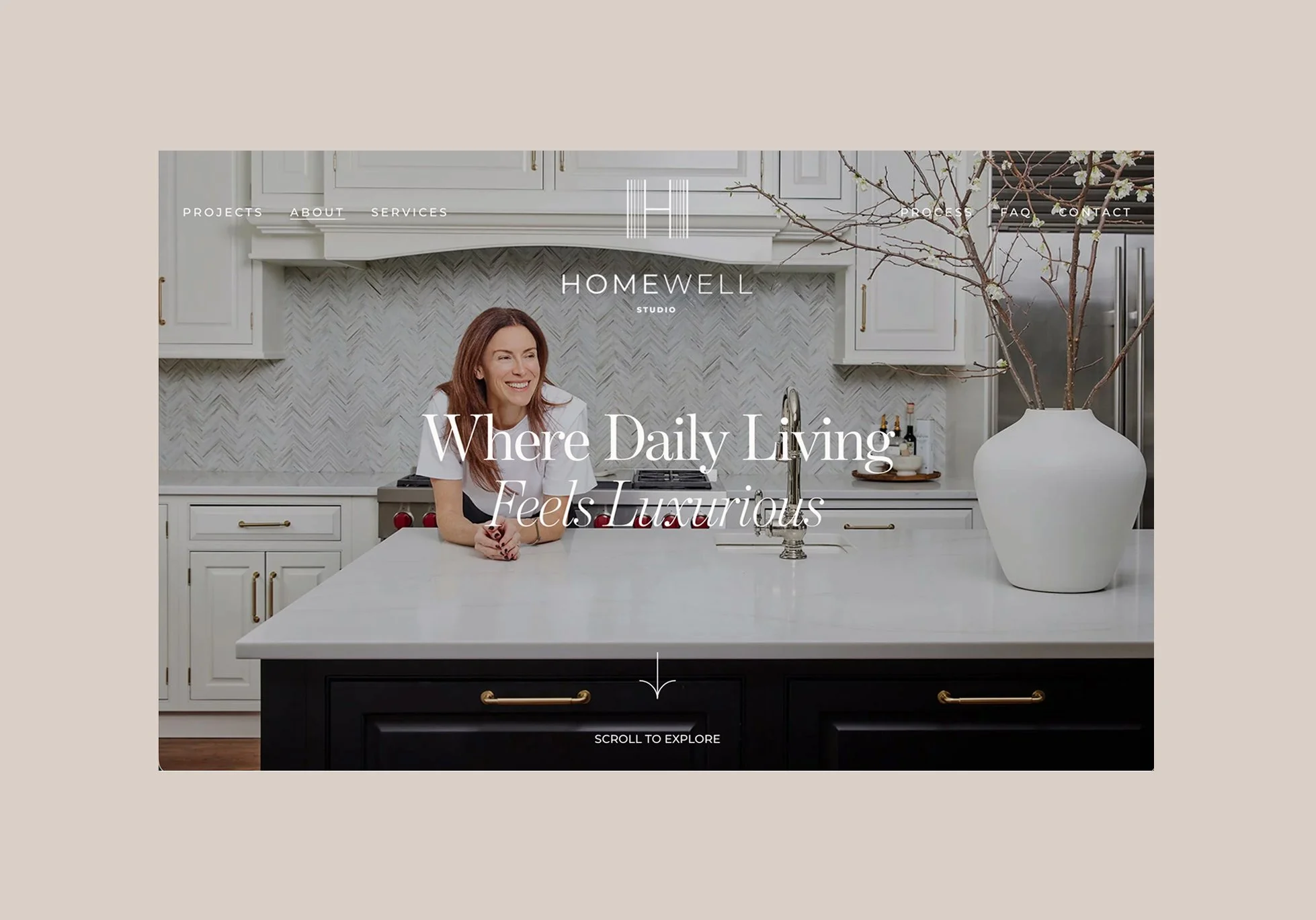 Website Landing Page