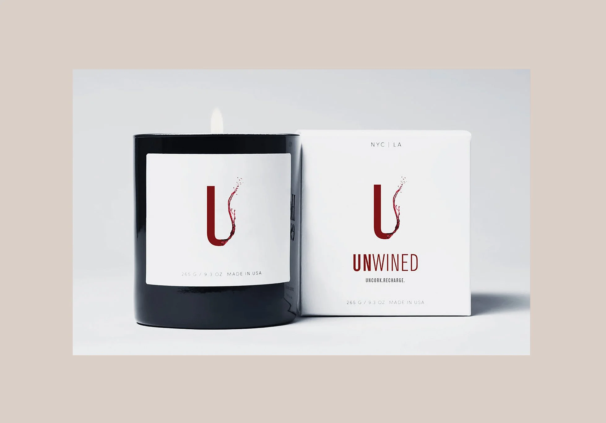 Unwined Spa Candles