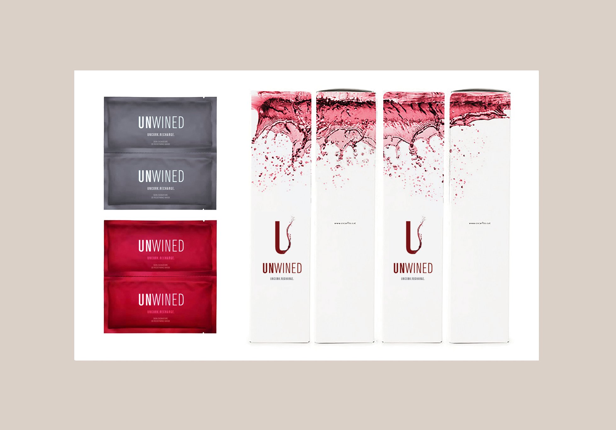 Unwined Spa Packaging