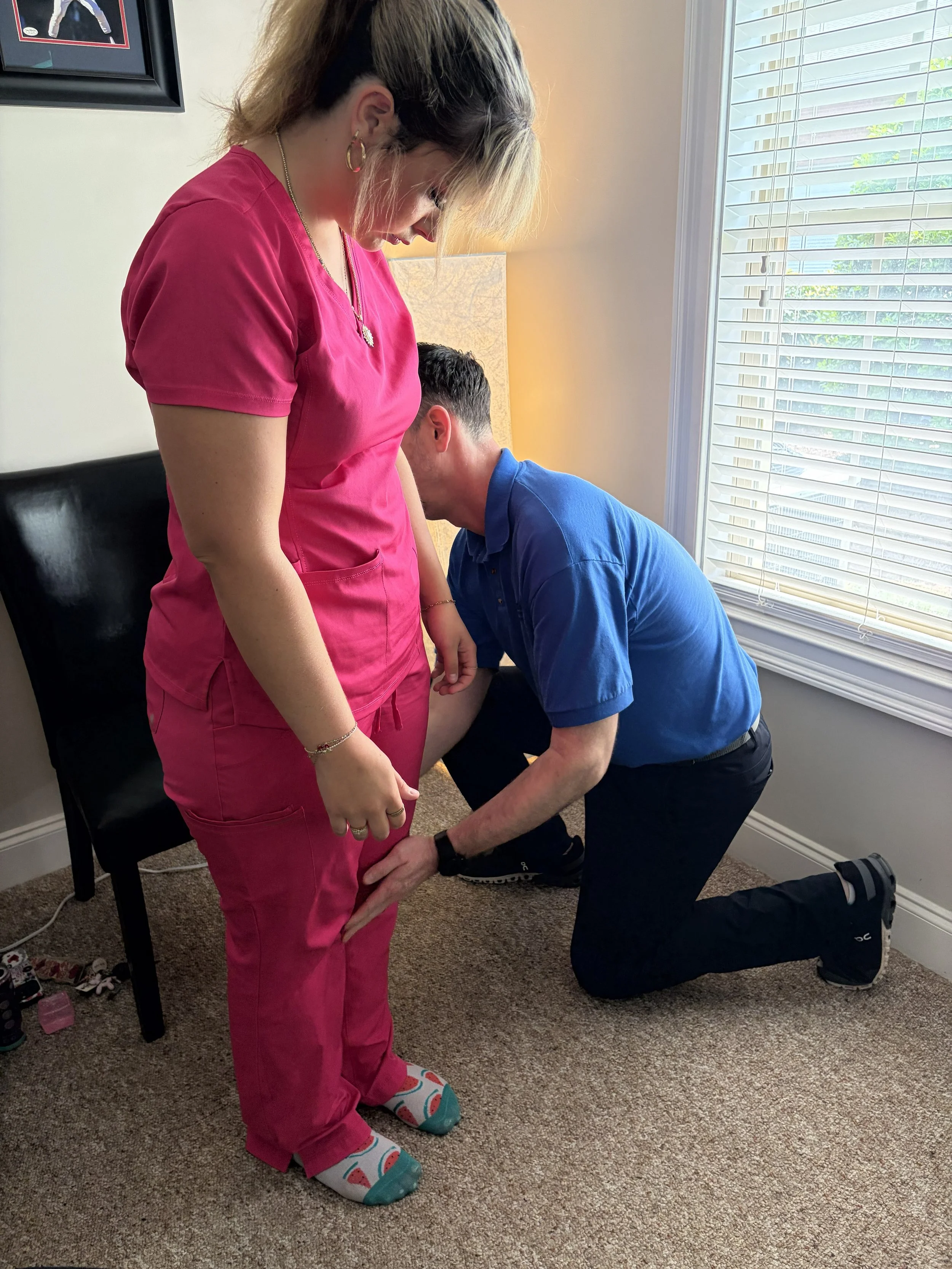 Hypermobility screening for EDS at Addison Chiropractic & Sports Clinic, Kennesaw GA