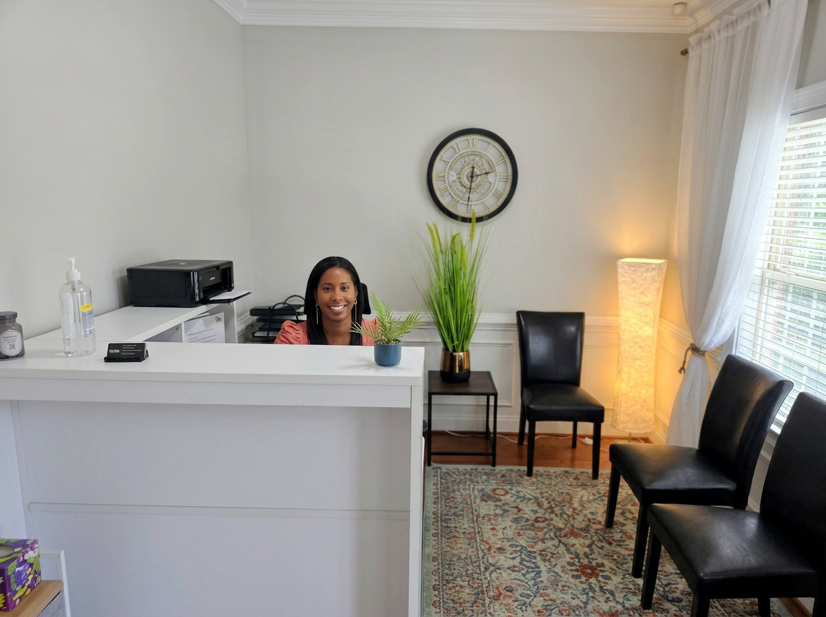 Front desk at Addison Chiropractic & Sports Clinic in Kennesaw, GA