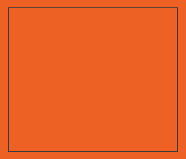Dunigan Bros. orange brand accent block