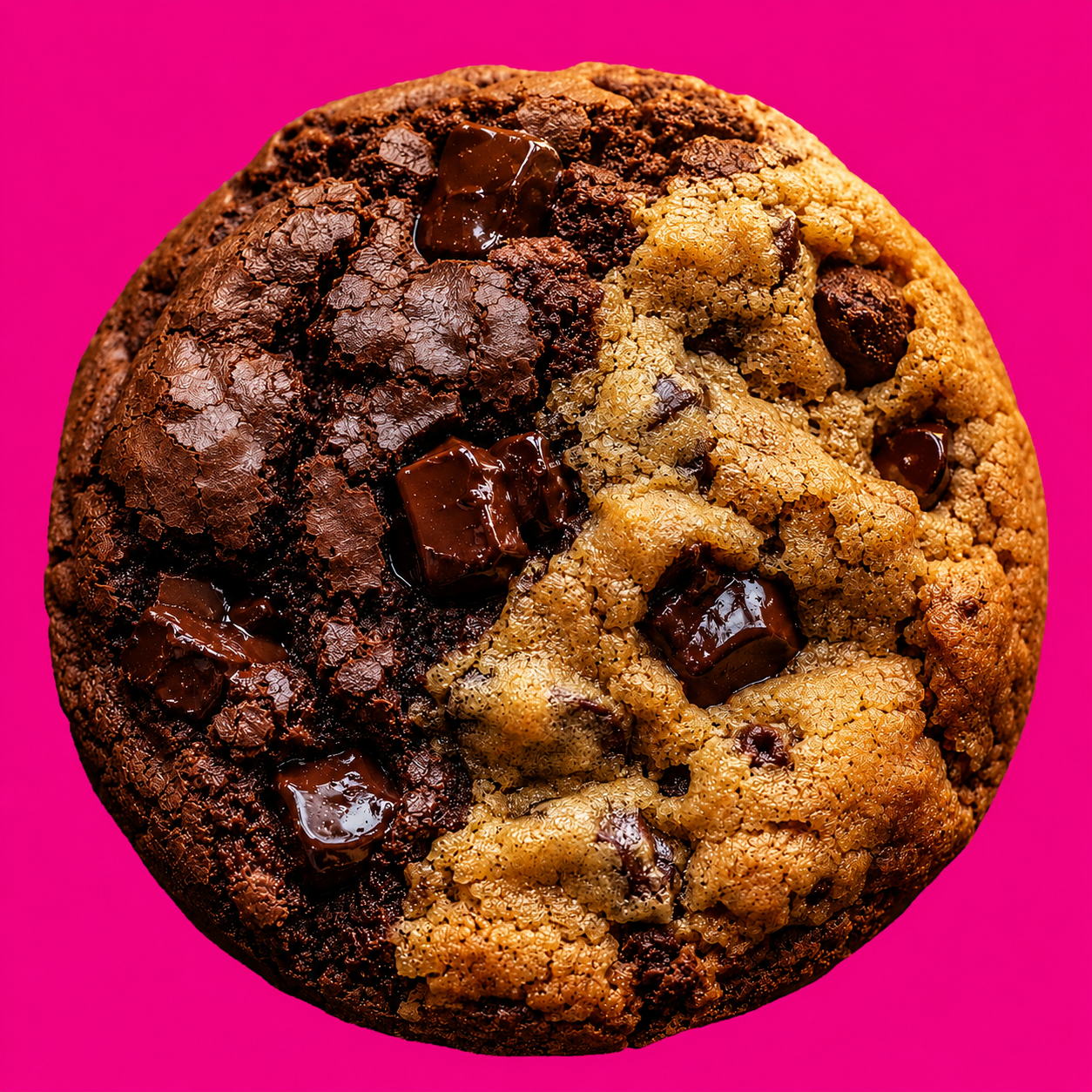 Brookie Monster™ (Cocoa/Chocolate Chip Cookie)