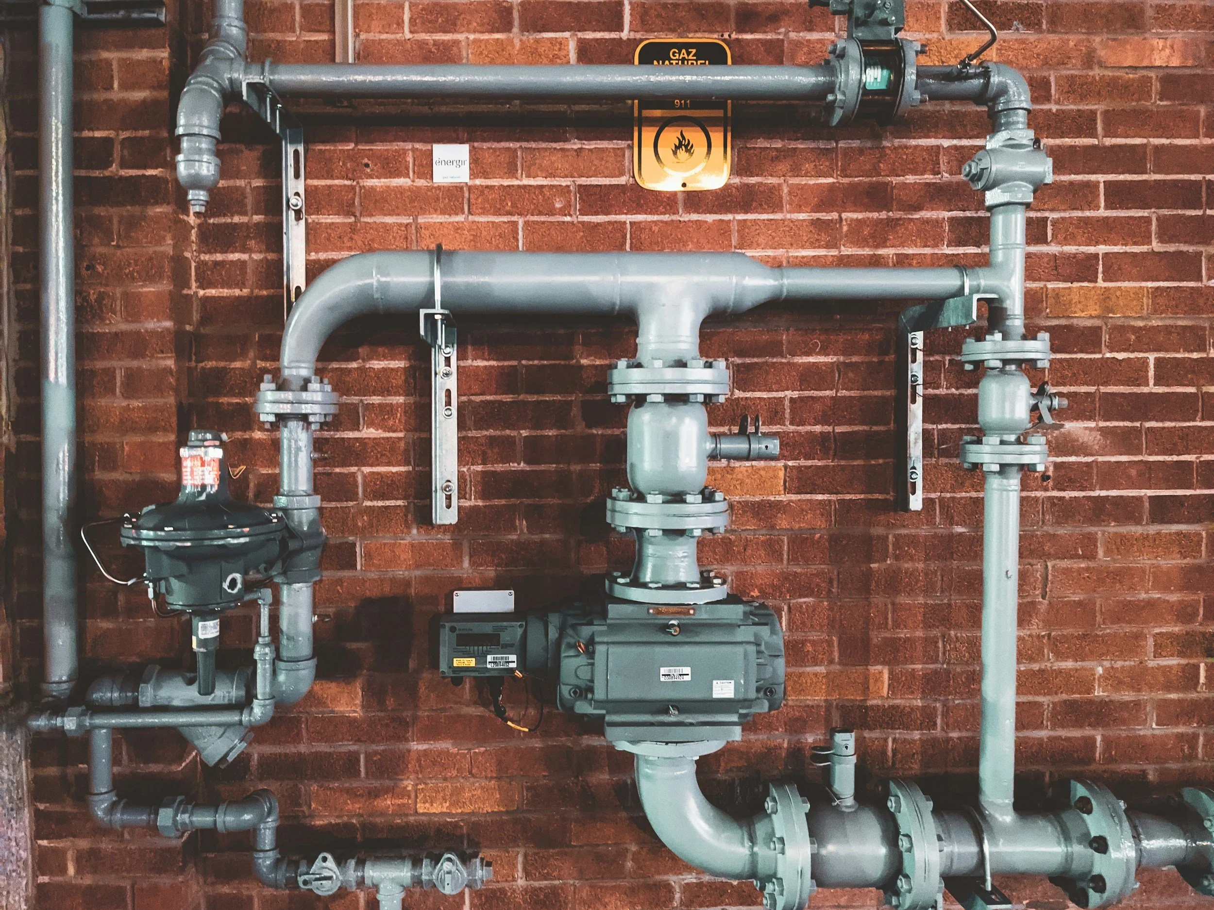 Plumbing pipes and fittings on an All Pro job in Hutchinson, KS