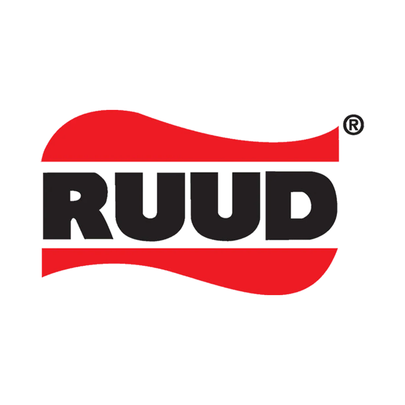 Ruud logo — furnaces & air conditioners installed by All Pro Plumbing, Heating, & Air
