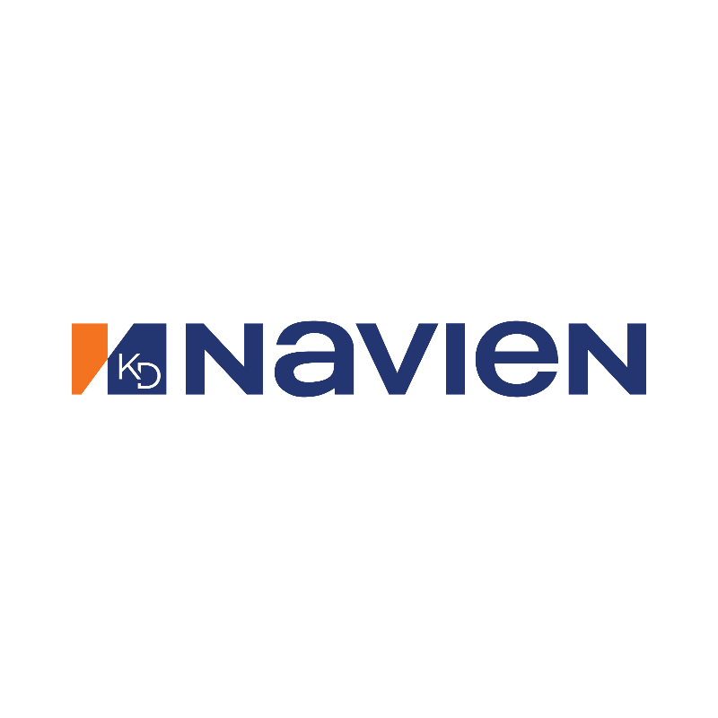 Navien logo — tankless water heaters installed by All Pro Plumbing, Heating, & Air