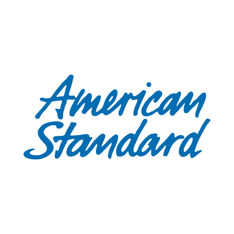 American Standard logo — heat pumps installed by All Pro Plumbing, Heating, & Air