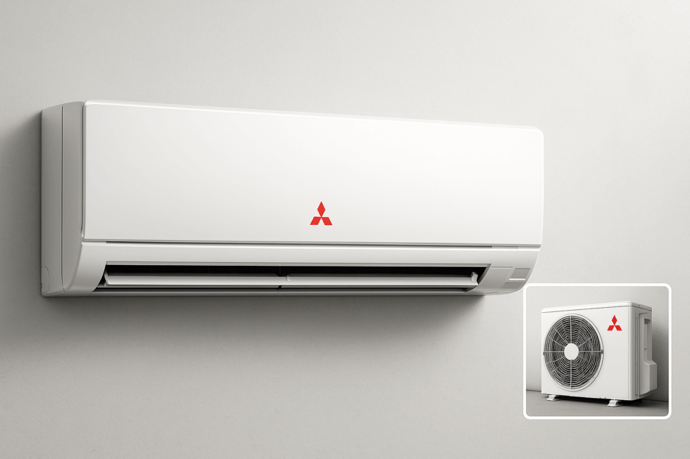 Mitsubishi ductless mini-split installation — Hutchinson, Reno County, and surrounding KS