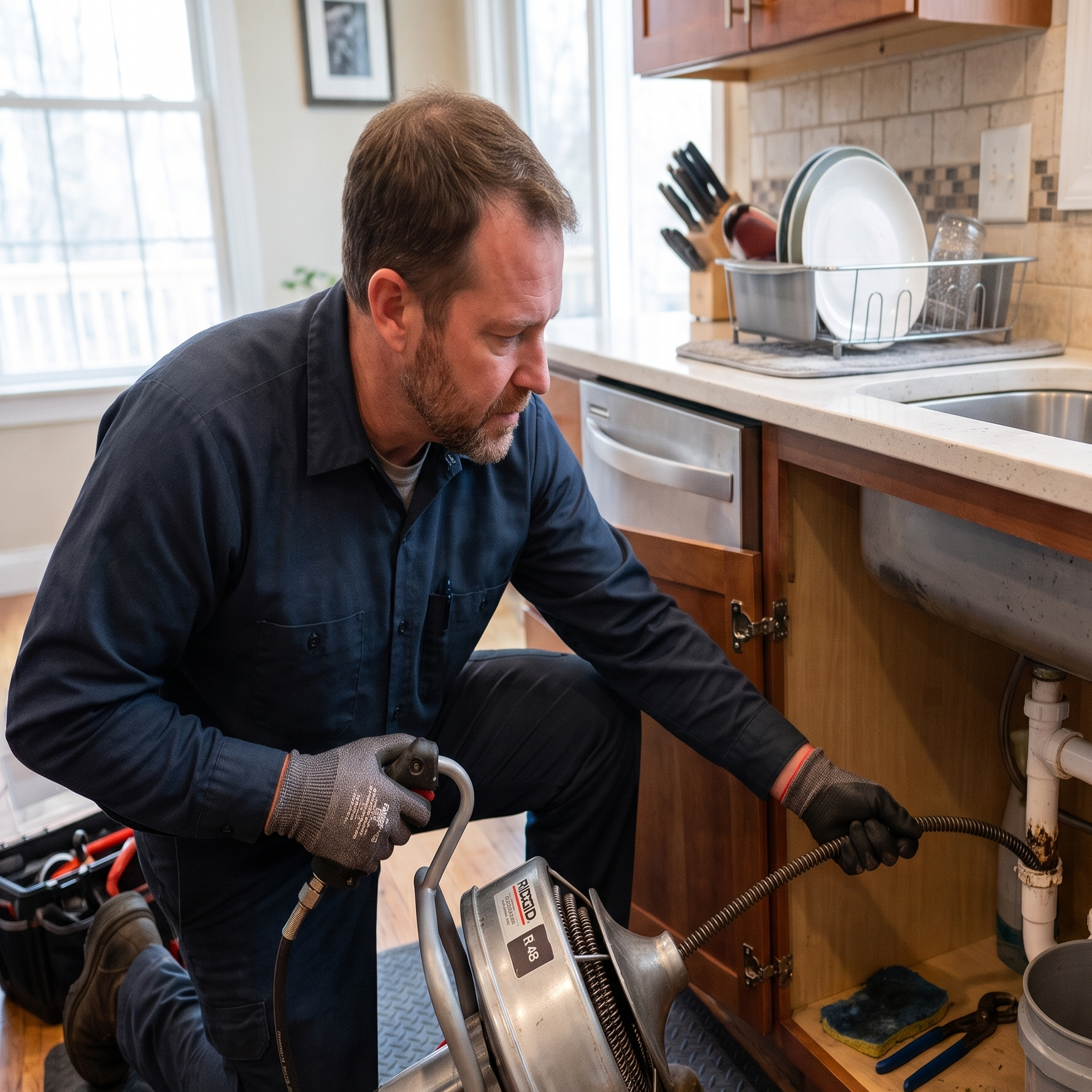Drain cleaning and sewer camera inspection — Reno County and surrounding areas, KS