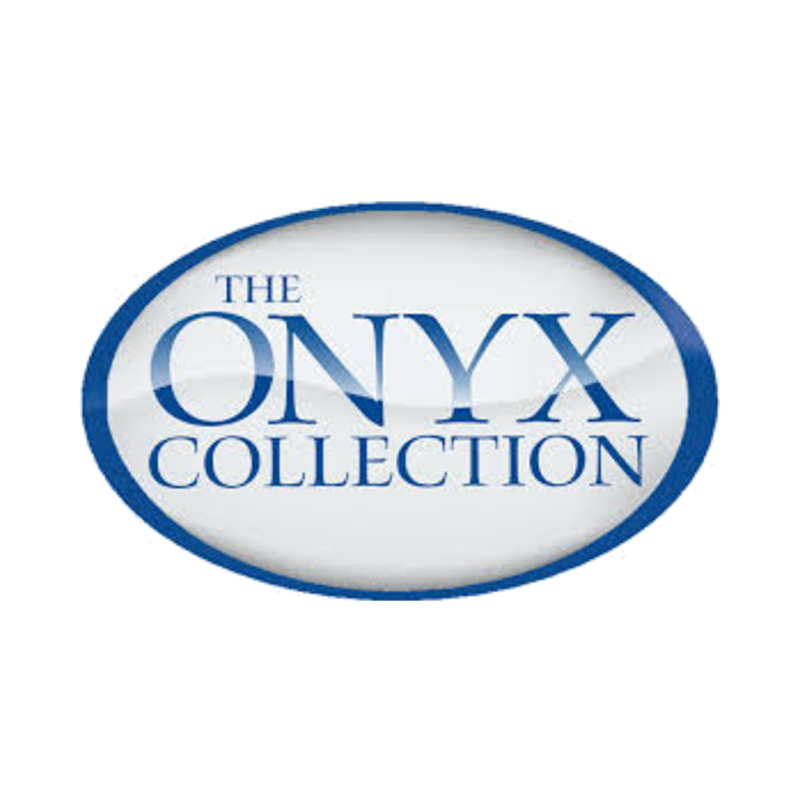 ONYX Collection logo — custom showers & bath installed by All Pro Plumbing, Heating, & Air
