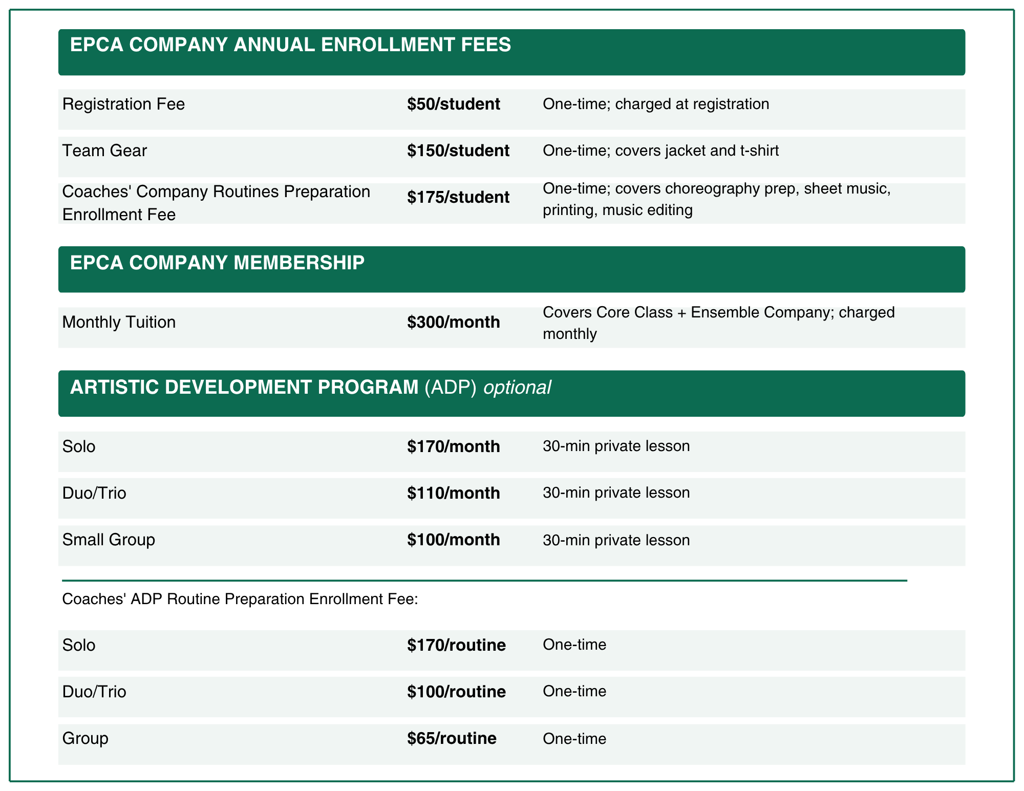 ECPA Tuition