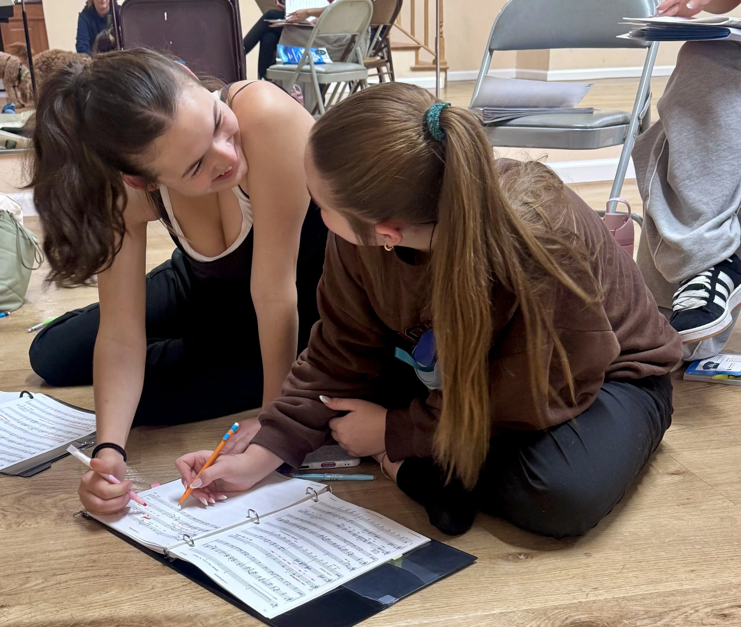 Students at Theatre Camp