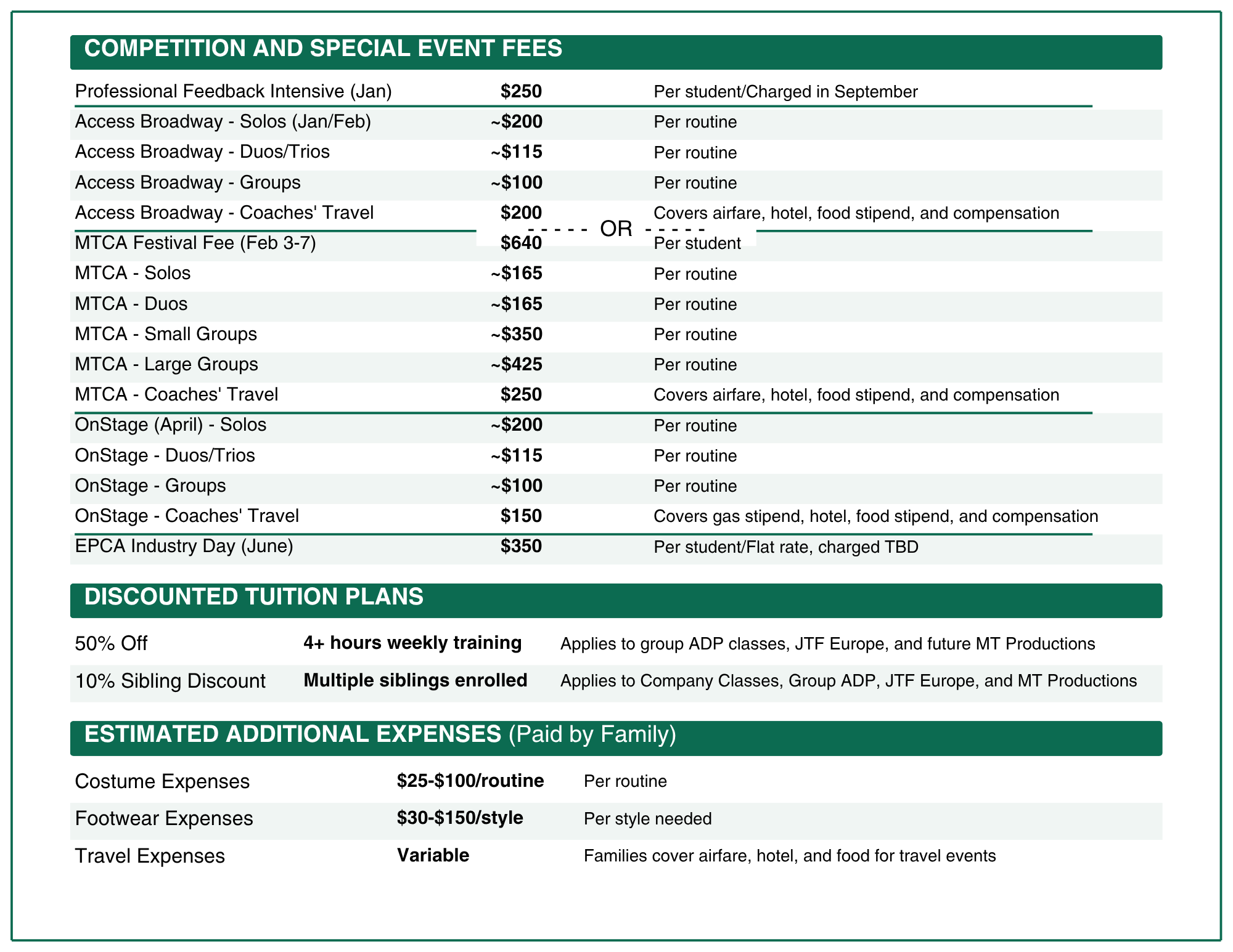 ECPA Expenses