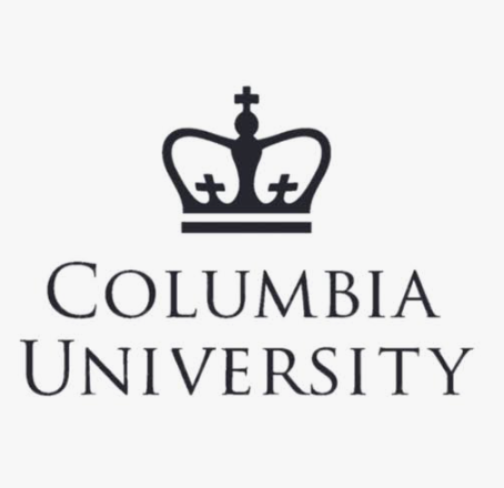 Columbia University logo with a crown symbol and the university name below