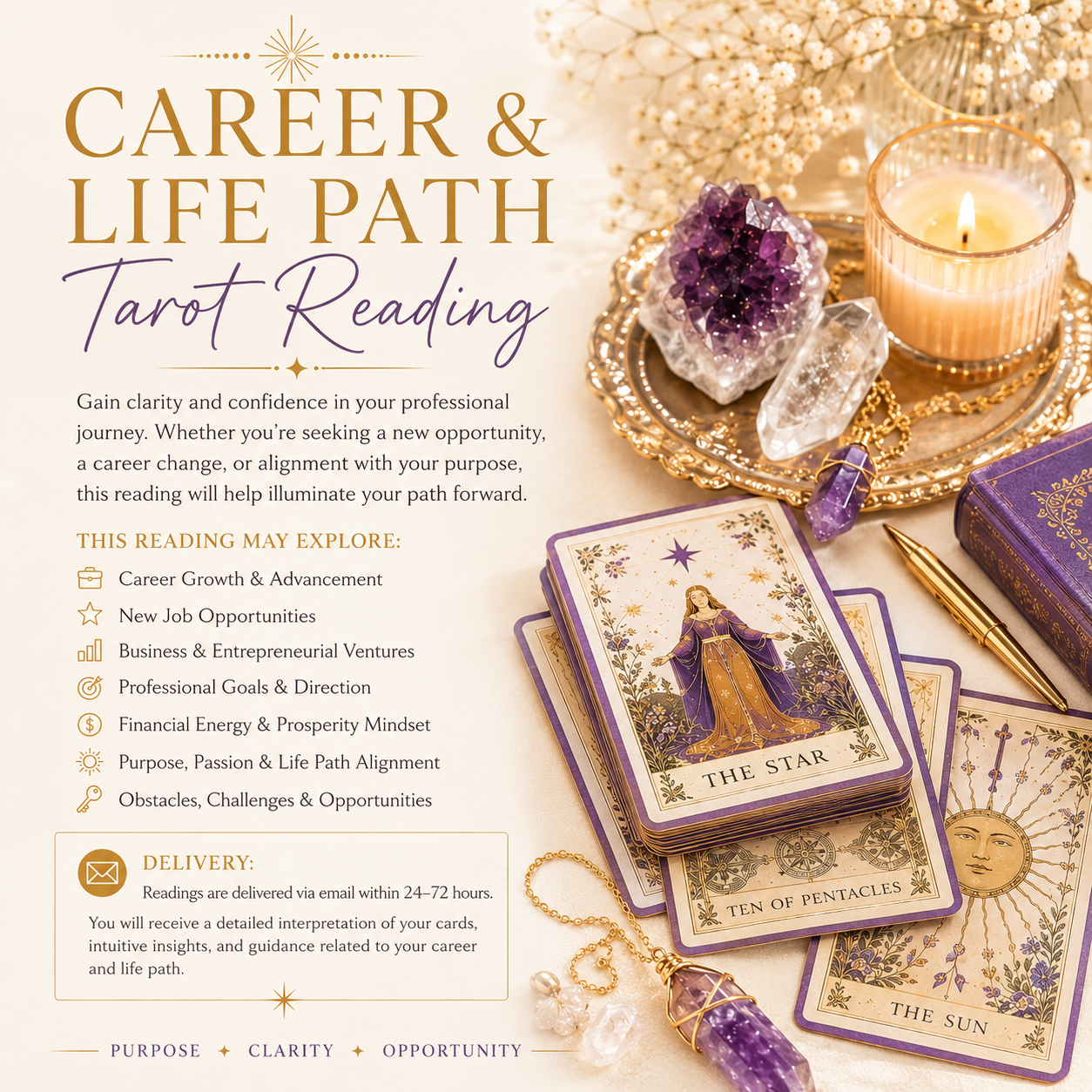 Career & Life Path Tarot Reading
