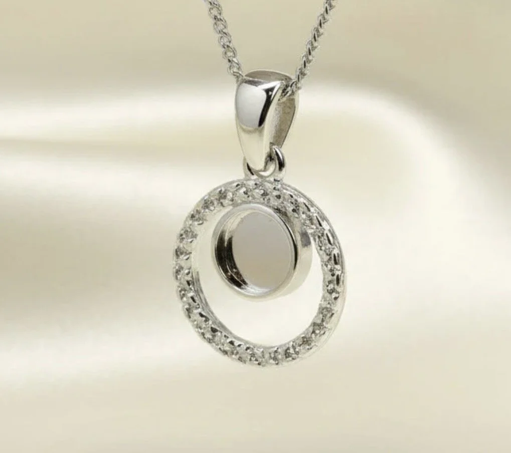 Keepsake Memory Pendant in Sterling Silver