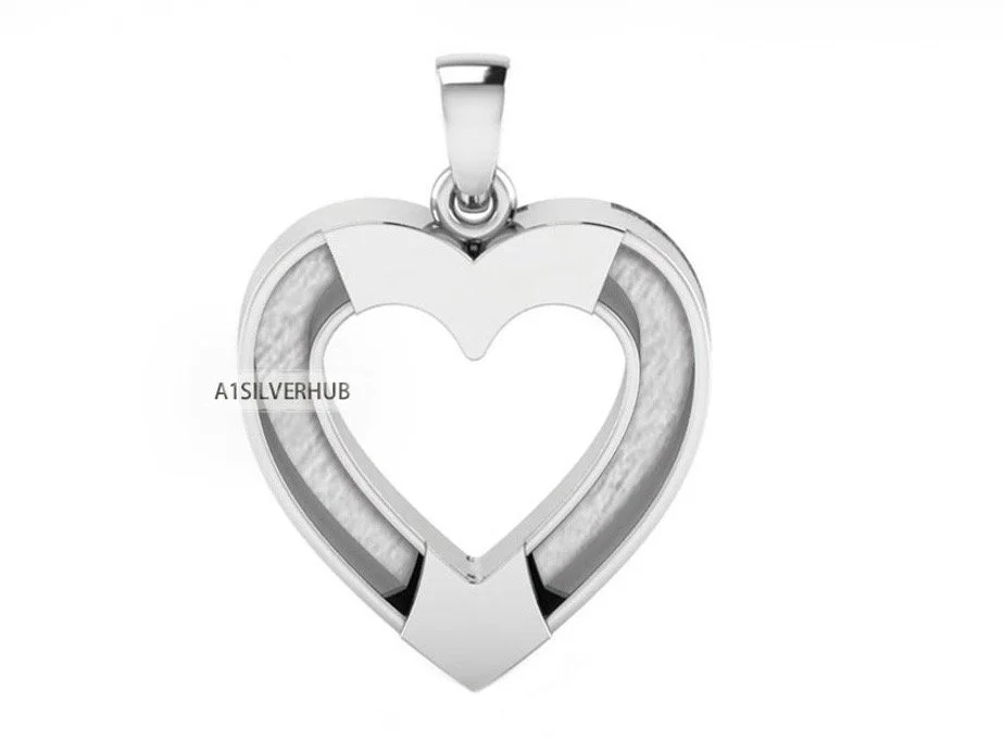 Sterling Silver Heart Pendant