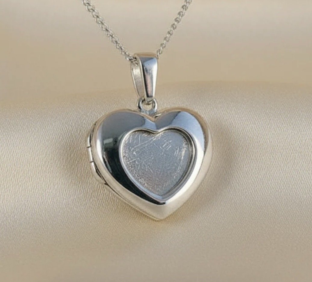Timeless Heart Memorial Locket