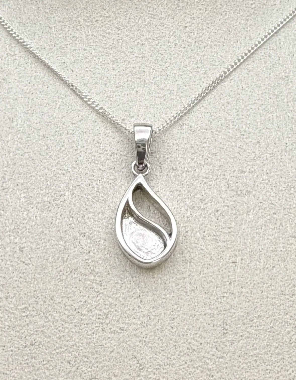 Teardrop Memorial Necklace