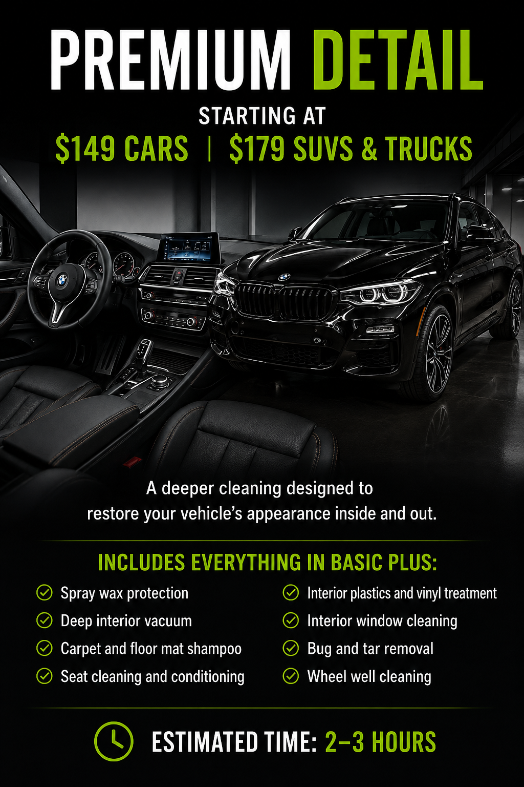 ✨ Premium Detail Package