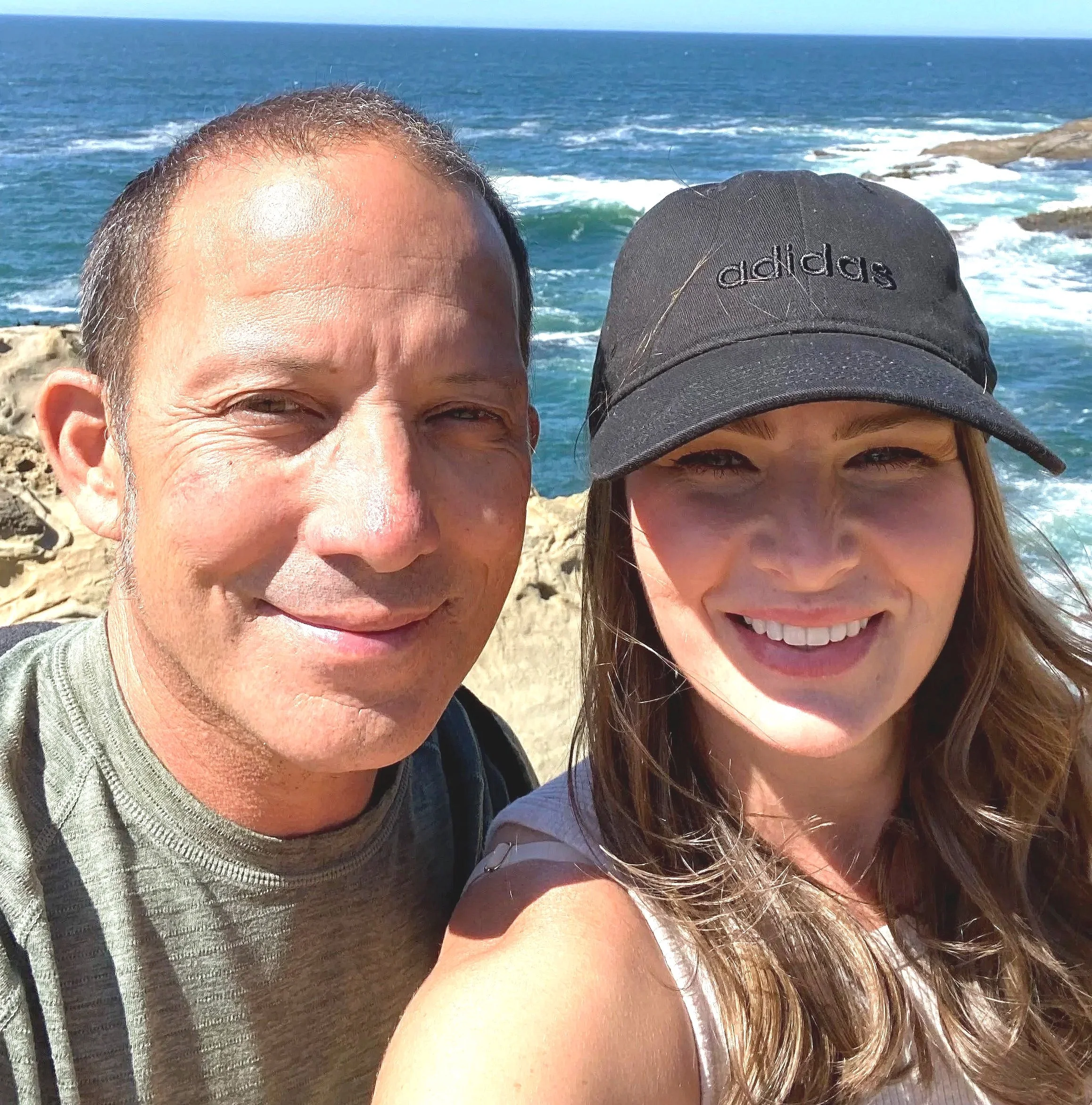 Don and Courtney, owners of Solid Ground Tile Co. in Southern Oregon