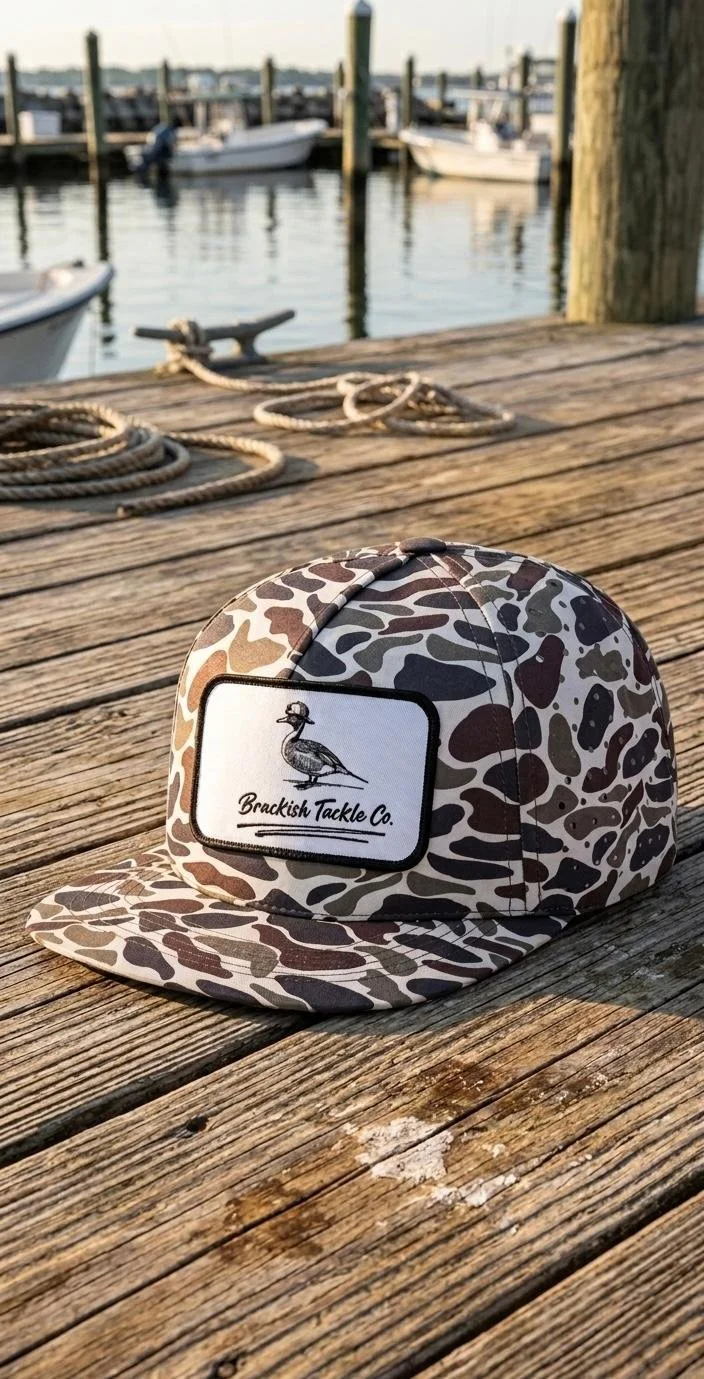 "CAMO DUCK HAT"