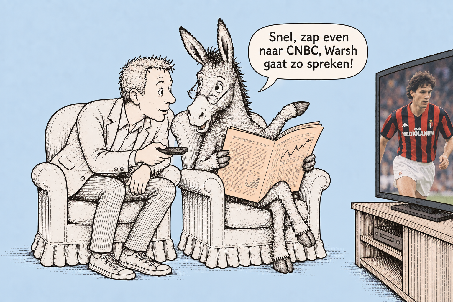 Deze week Macro en niet Marco. Net zo spannend.