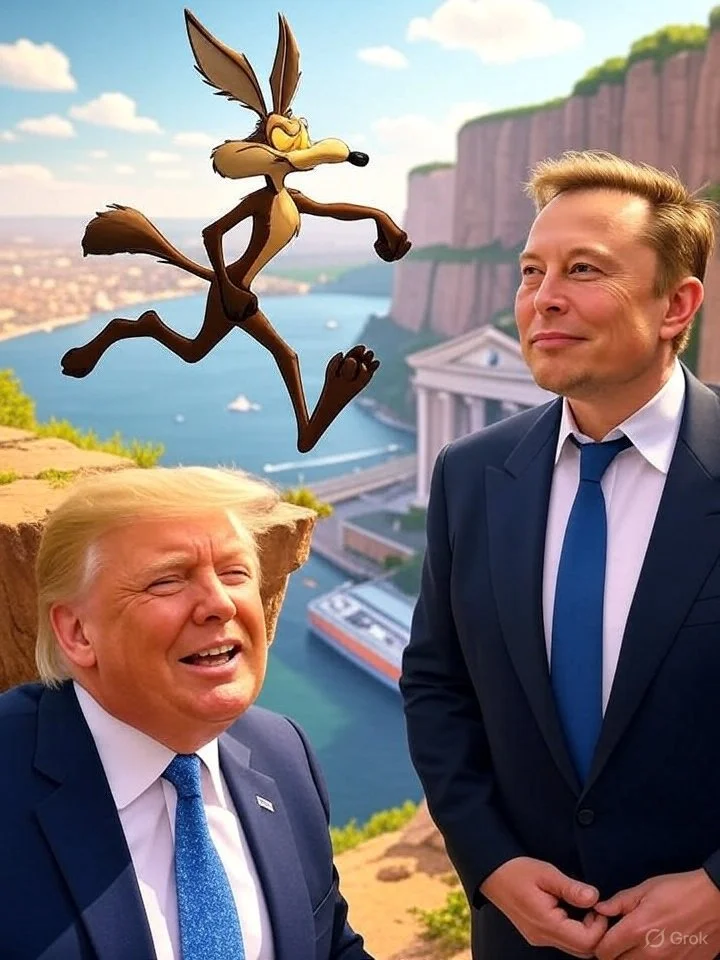 Doet de beurs een “Wile E. Coyote”?