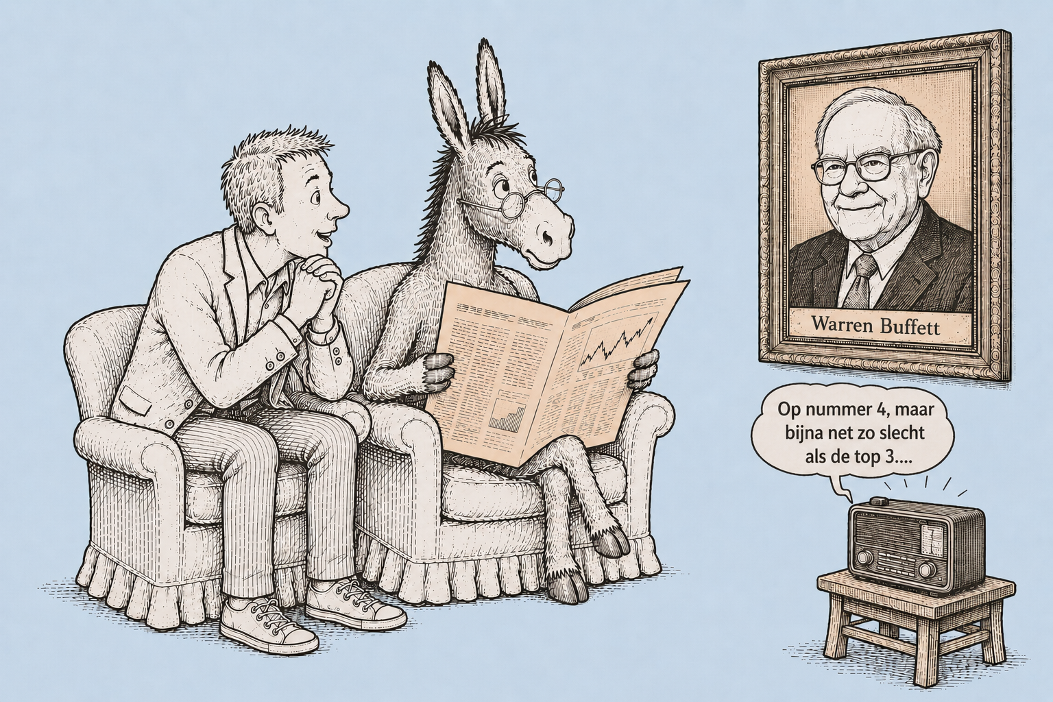 Top 10 minst nuttige uitspraken van Warren Buffett. Op nummer 4…