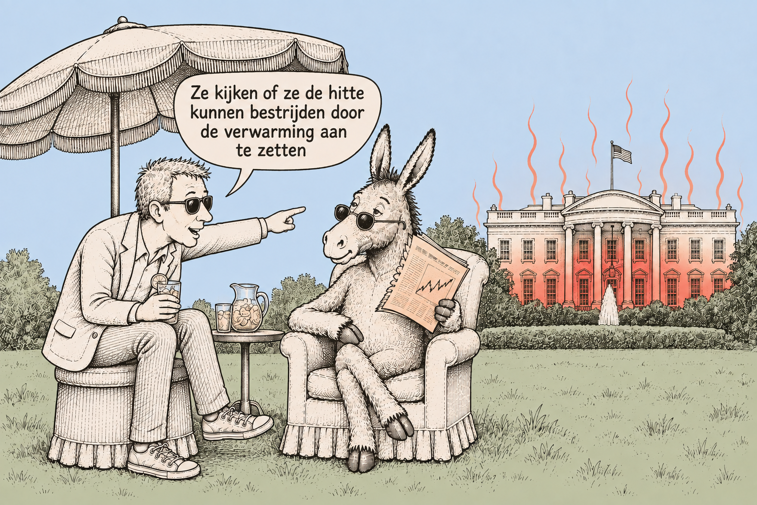 Trump maakt toch kans op een Nobelprijs