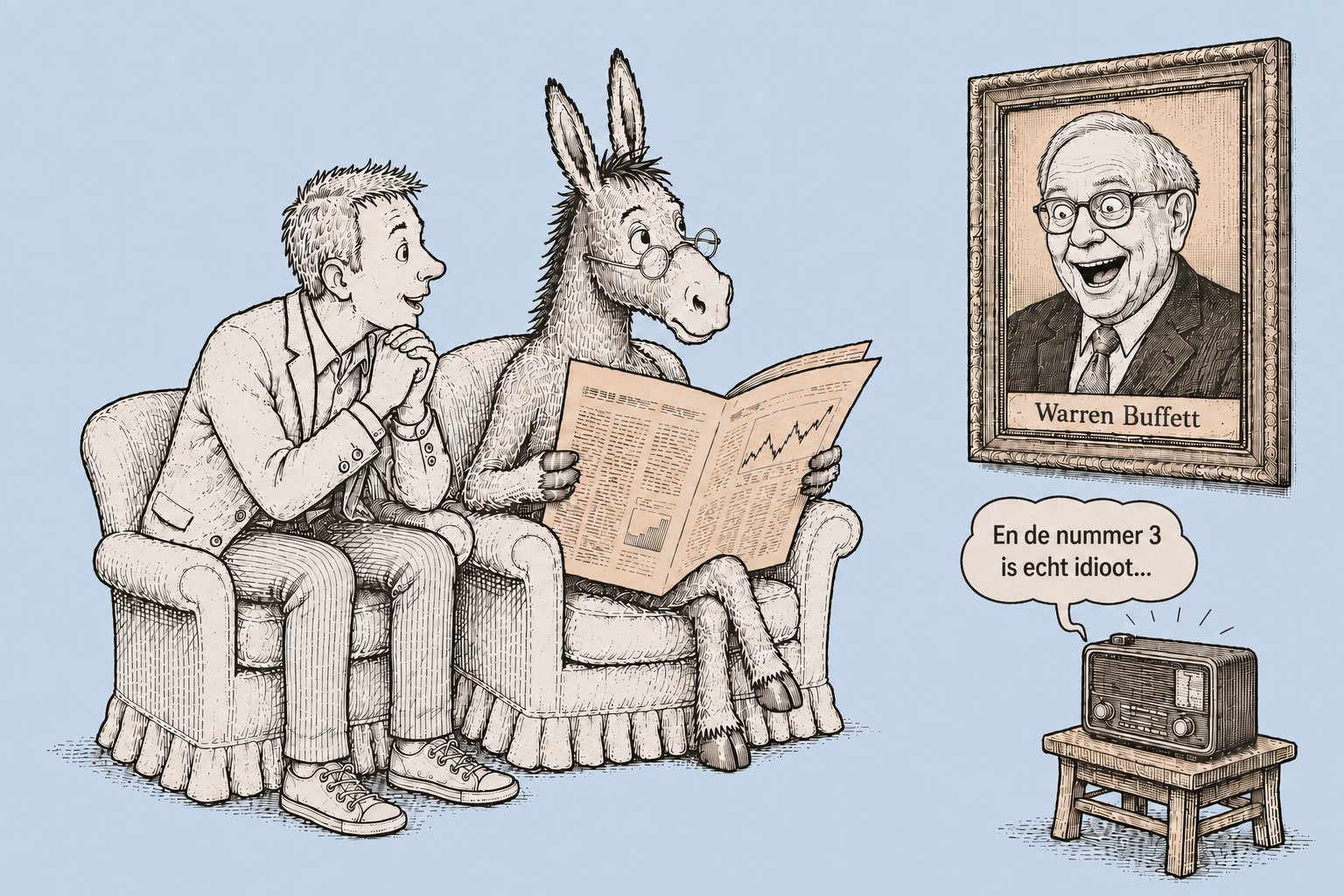 Top 10 minst nuttige uitspraken van Warren Buffett. Op nummer 3…