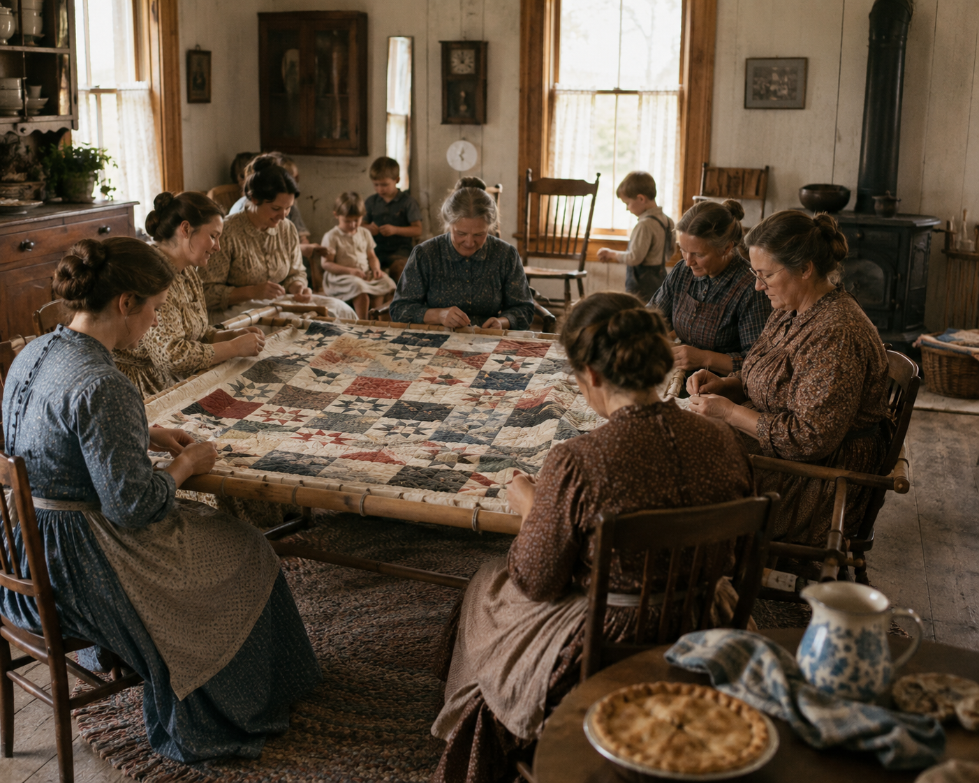 When Quilting Bees Brought Communities Together