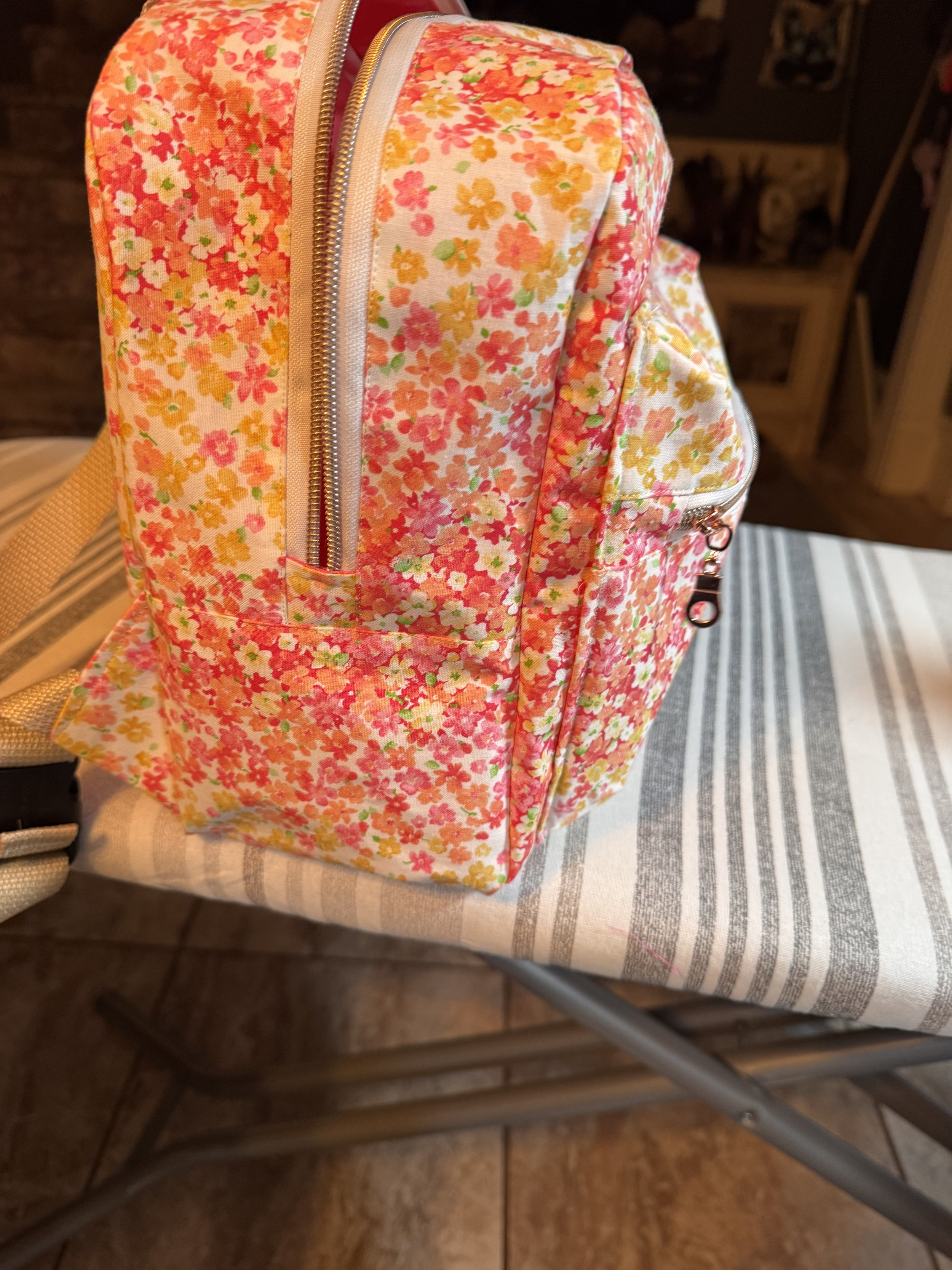 Floral Backpack