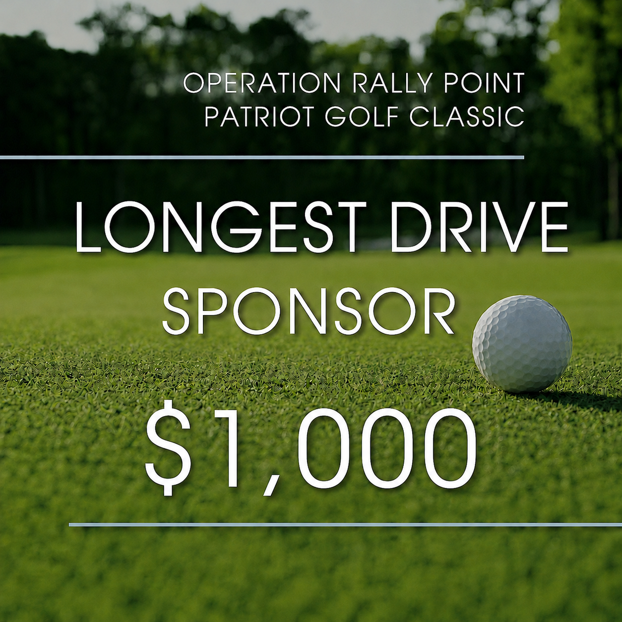 Longest Drive Sponsor