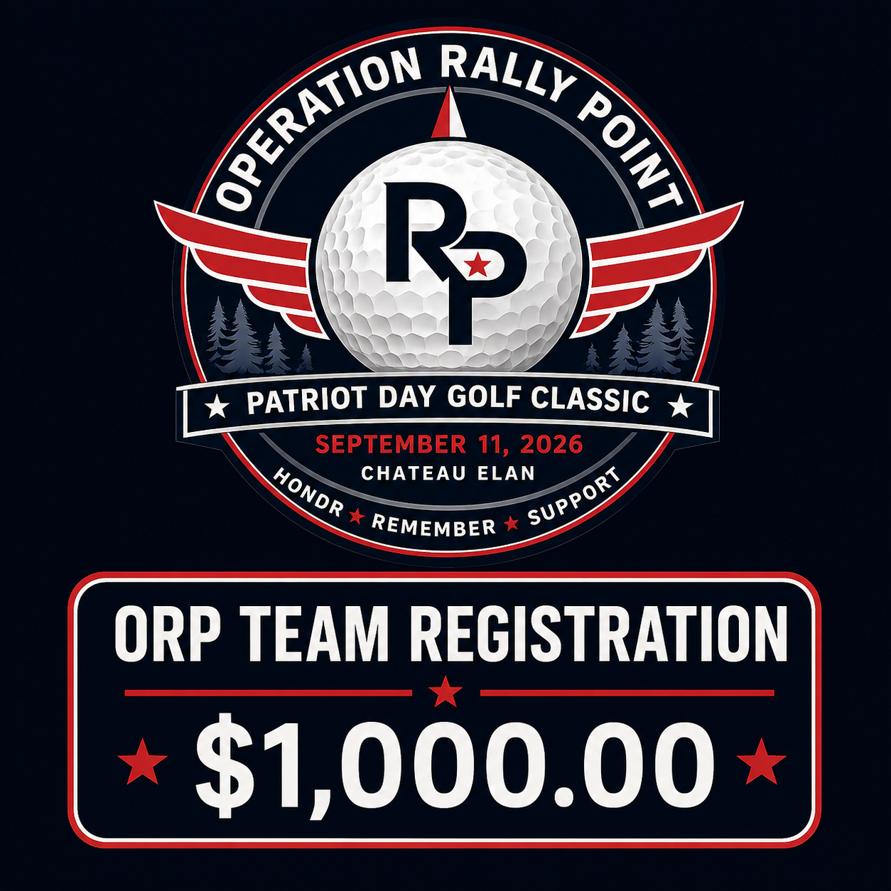 Patriot Day Golf Classic Team Registration