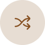 Solid brown circle