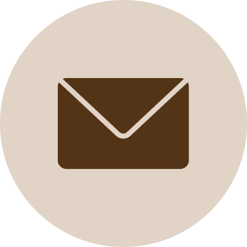Icon of a closed envelope.
