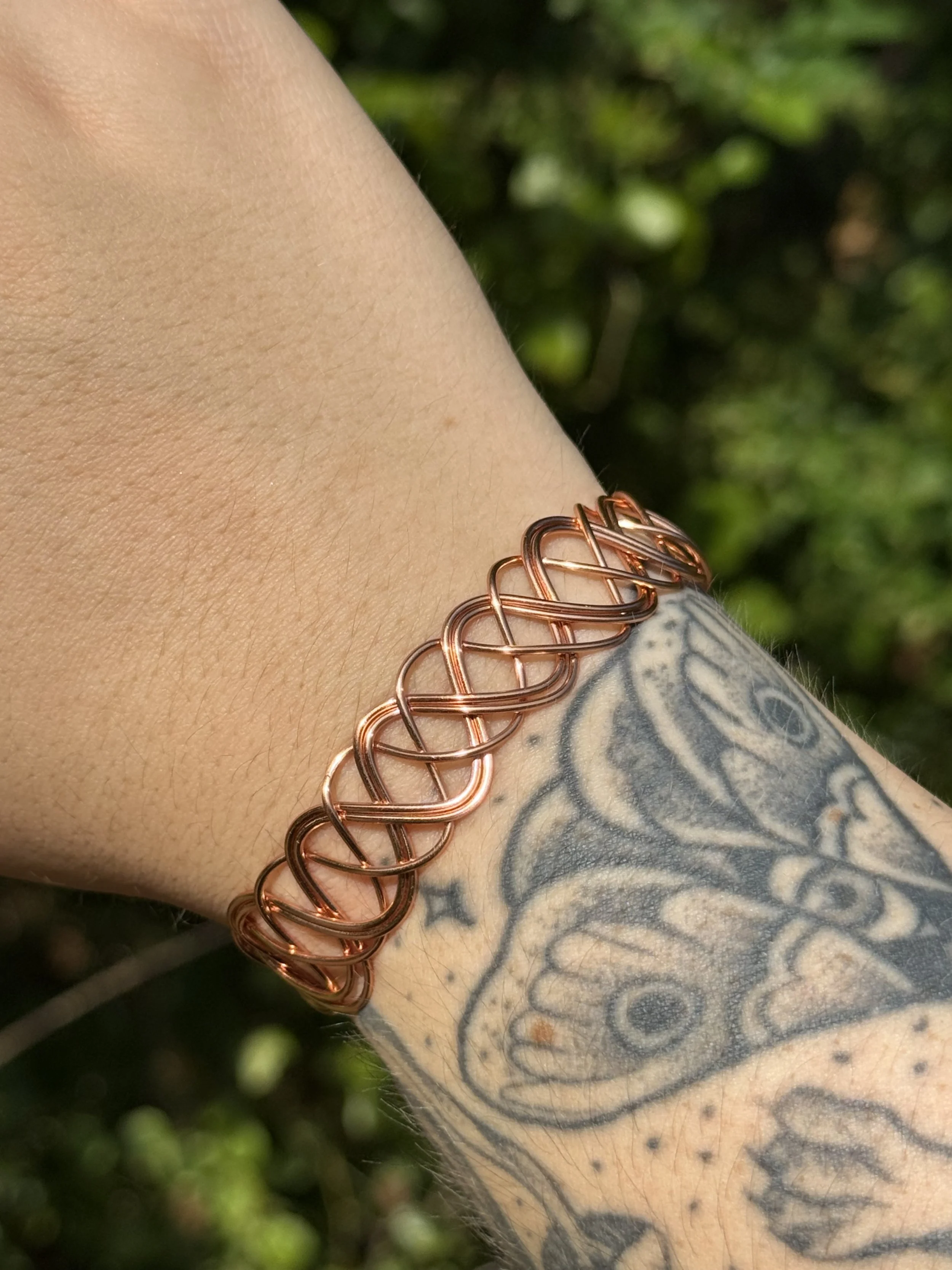Braided Copper Bracelet