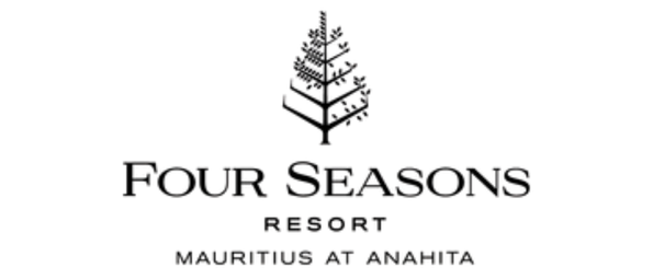 Logo for Four Seasons Resort Mauritius at Anahita, featuring a stylized pine tree.