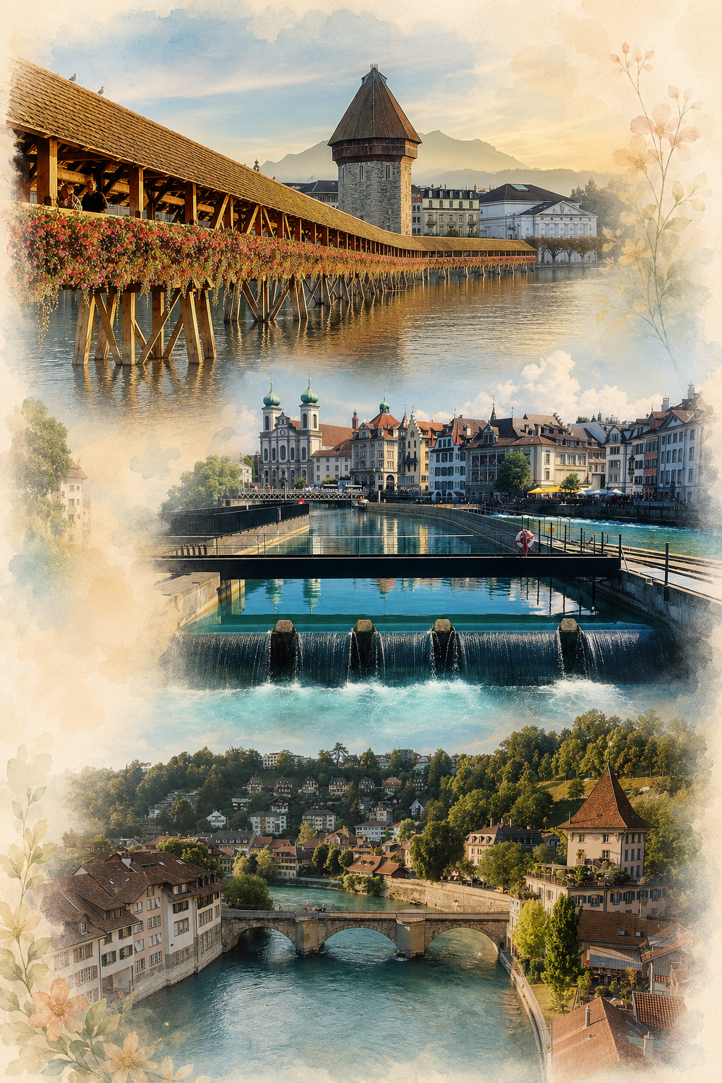 Lucerne - Bern -  Dijon