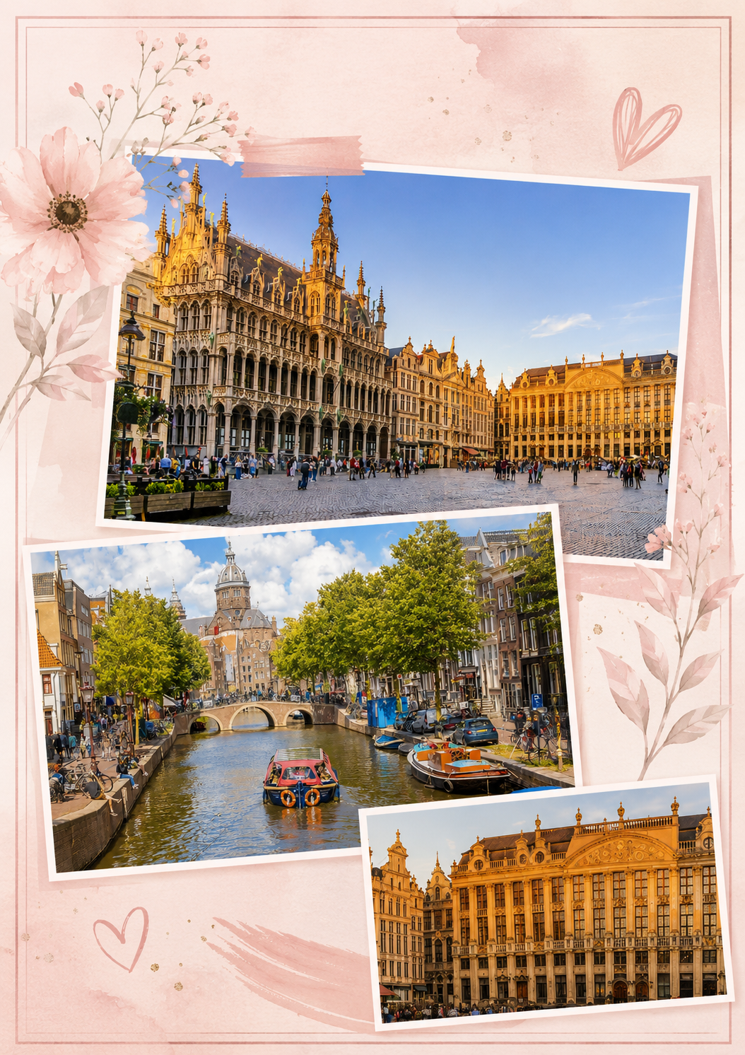 Brussels - Antwerp - Amsterdam