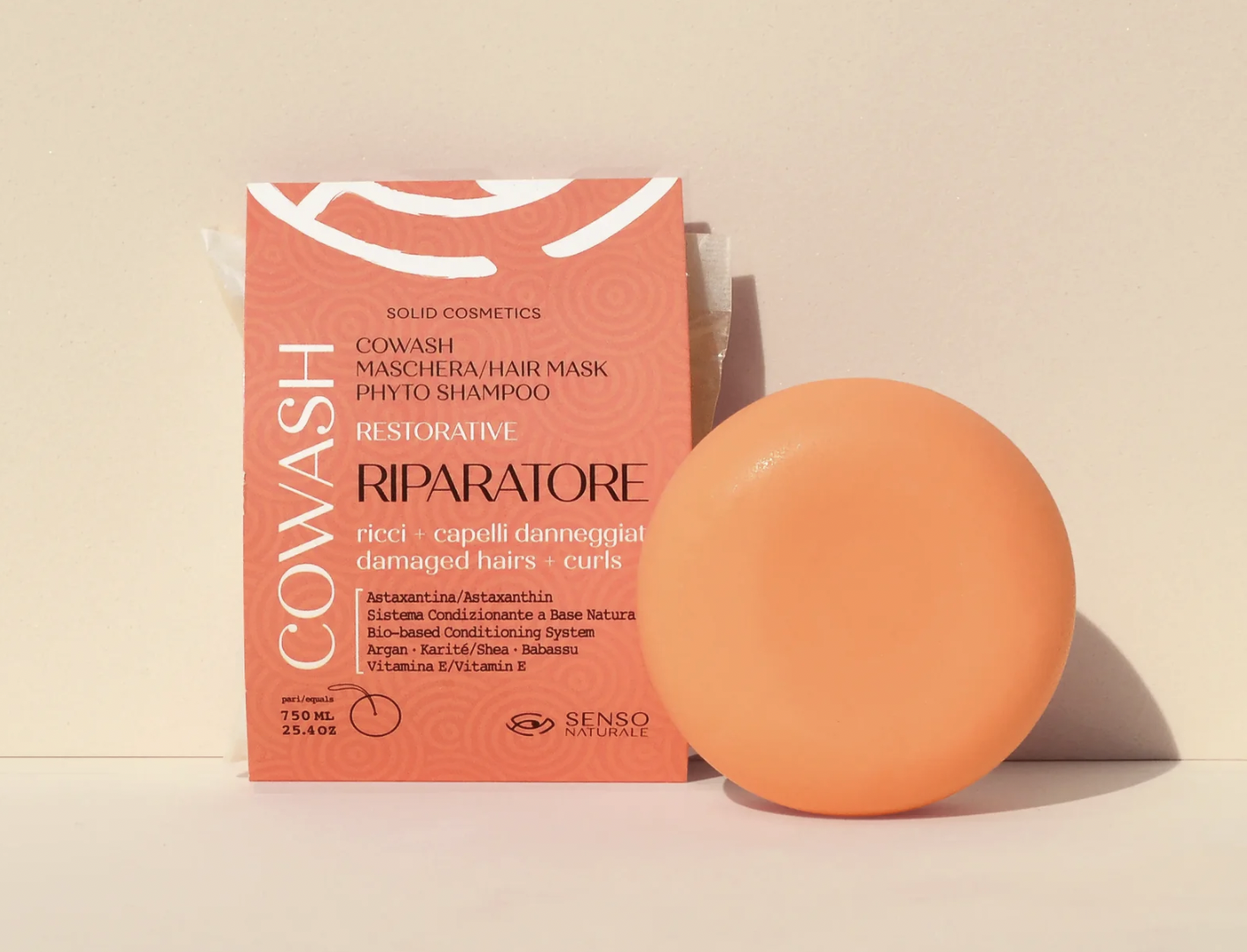 COWASH / MASCHERA / BALSAMO 3 in 1 con Astaxantina