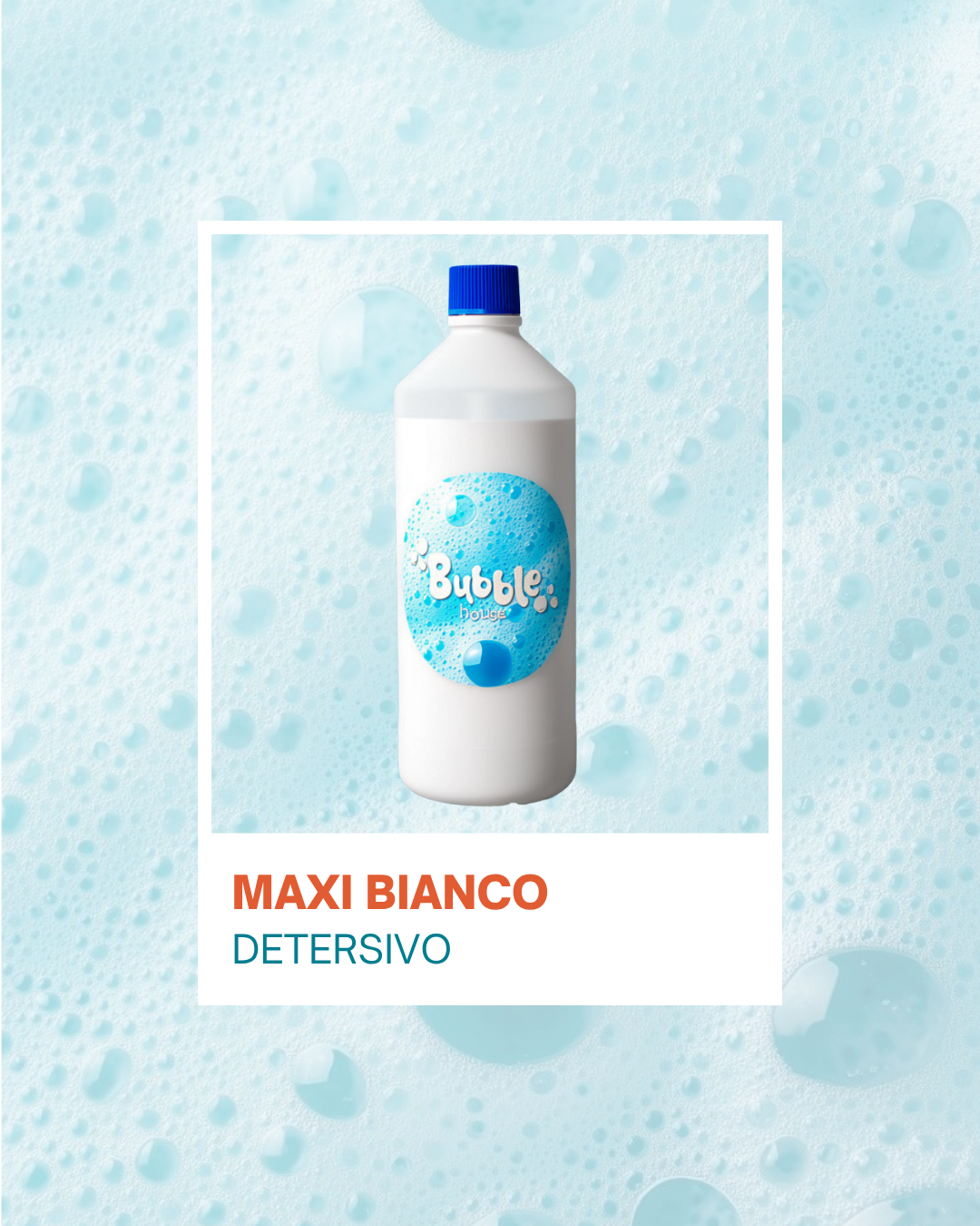 Maxi Bianco — Detersivo bucato 1L con flacone