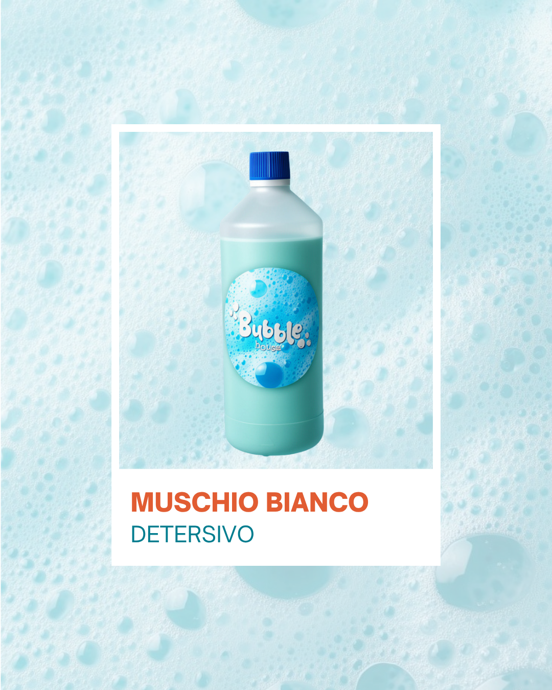 Muschio Bianco — Detersivo bucato 1L con flacone