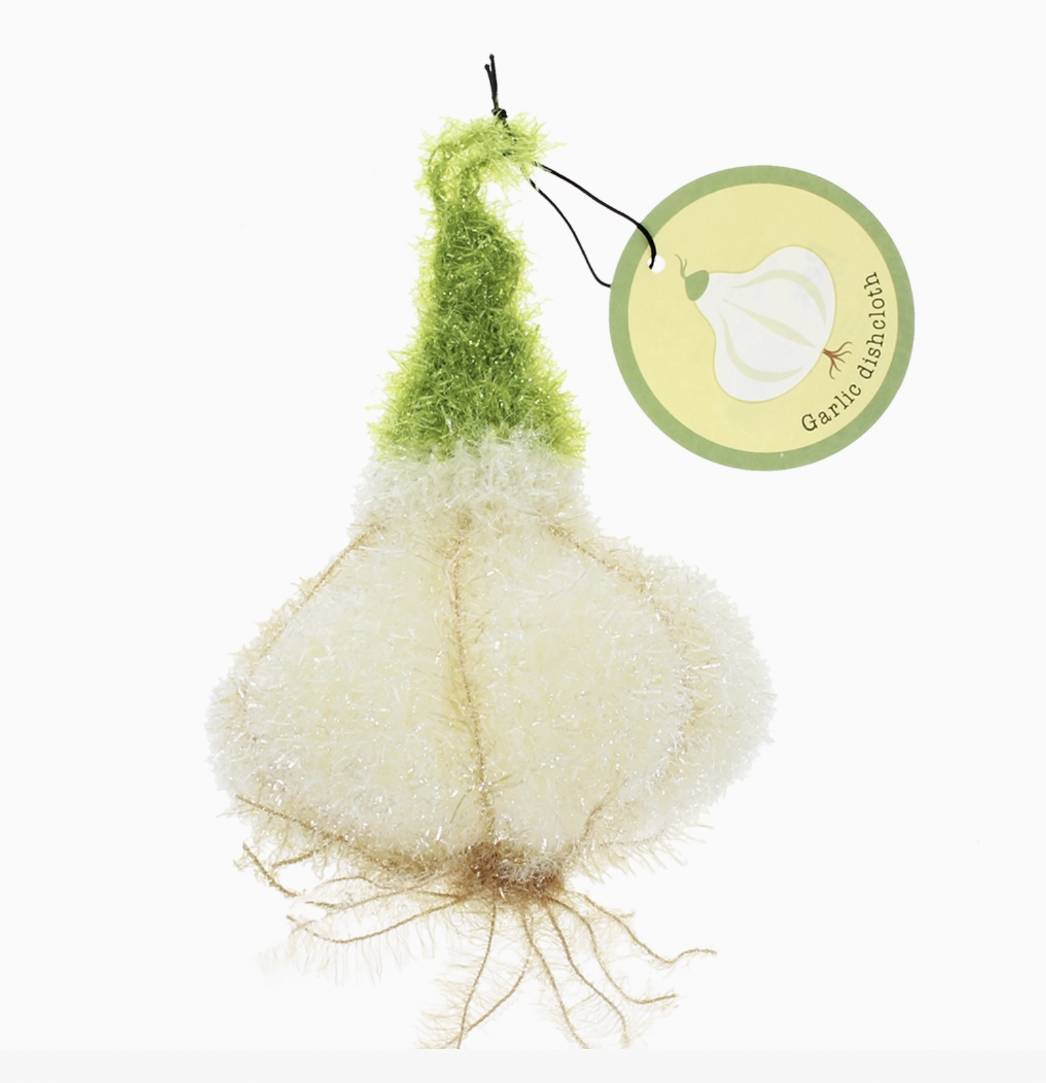 Spugna per piatti con scrubber non abrasivo - Aglio