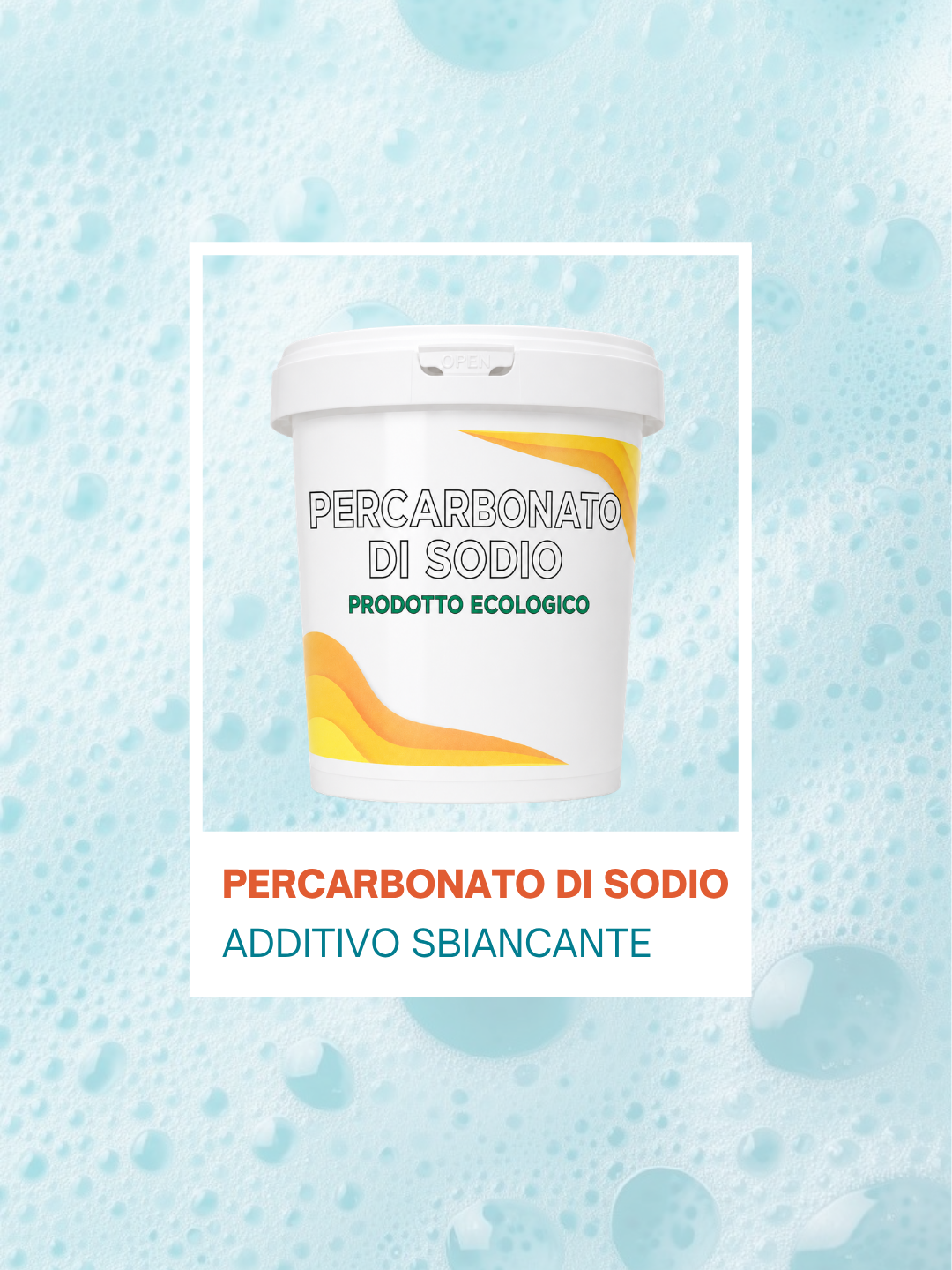 Percarbonato di Sodio Profumato — Additivo sbiancante per bucato