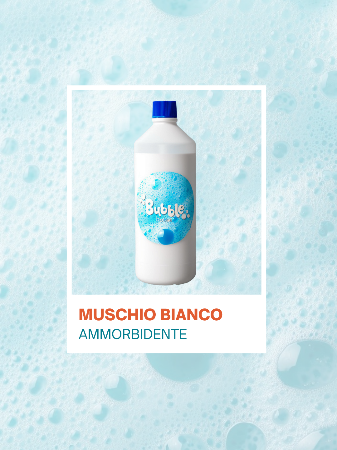 Muschio Bianco — Ammorbidente profumato 1L con flacone