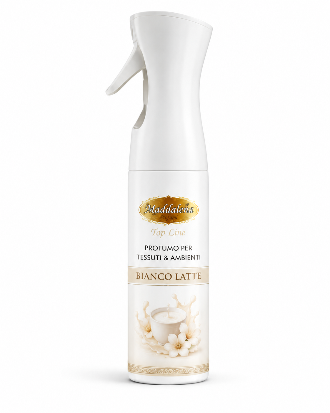 Bianco Latte — Spray profumato per tessuti e ambienti