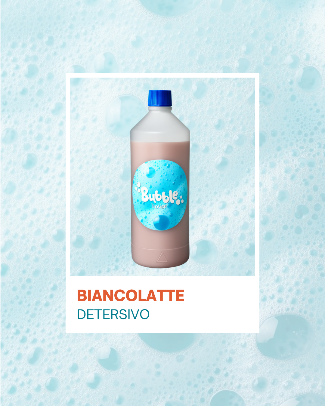 Bianco Latte — Detersivo bucato premium 1L con flacone